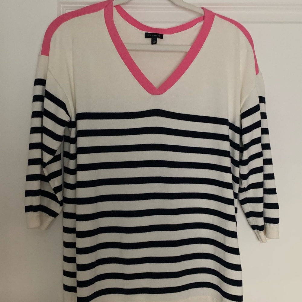 Talbots Women’s V Neck Sweater